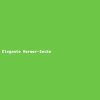 Elegante Marmor-Socke