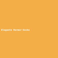 Elegante Marmor-Socke