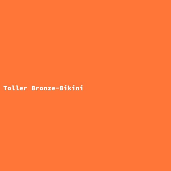 Toller Bronze-Bikini