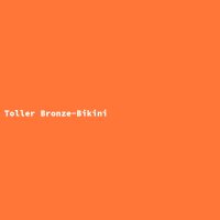 Toller Bronze-Bikini