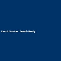 Exorbitantes Gummi-Handy