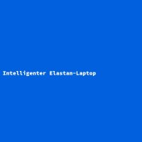 Intelligenter Elastan-Laptop