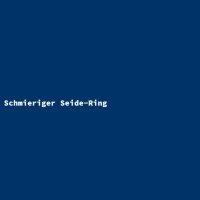 Schmieriger Seide-Ring