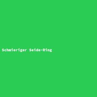 Schmieriger Seide-Ring