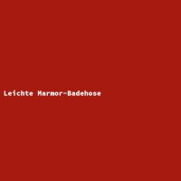 Leichte Marmor-Badehose