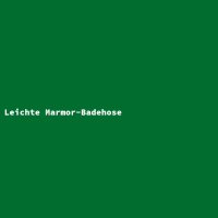 Leichte Marmor-Badehose